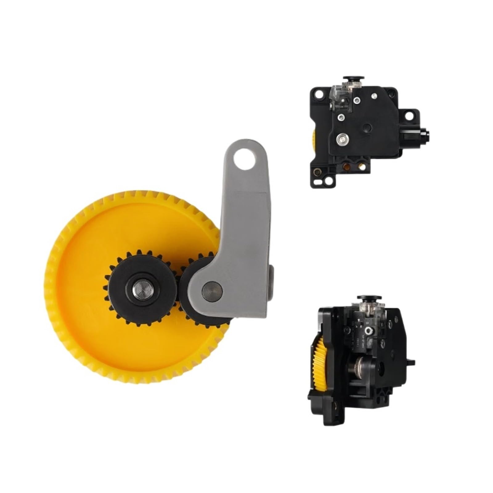 For P1S/P1P Dual Gears Extrusionsmotor High-Torque Direct Drive Extruder aus gehärtetem Stahl mit Hotend Kit-3D-Druck(Extruder Gear,P1 Series)