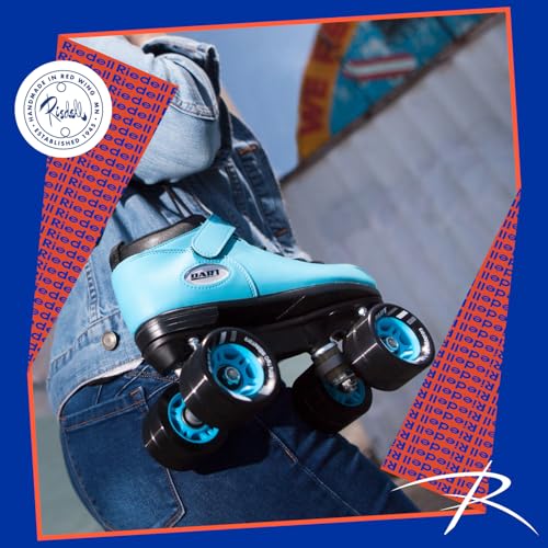 Image of Riedell Dart Roller Skates for Men and Women - Colorful, Ultra-Durable Speed Skate with Precision Fit and Matching Color Wheels, Roller Skates