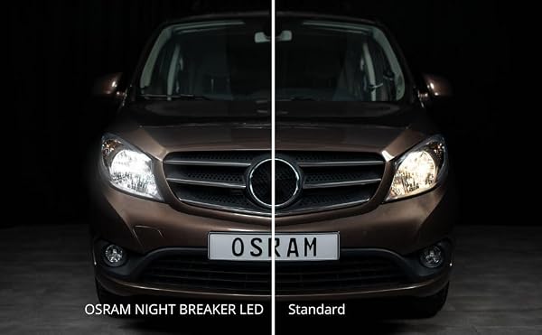 OSRAM NIGHT BREAKER LED SMART H4; hasta un 330% más de brillo; 6000K, 12V, luces altas y bajas LED con aprobación para la cal - 5