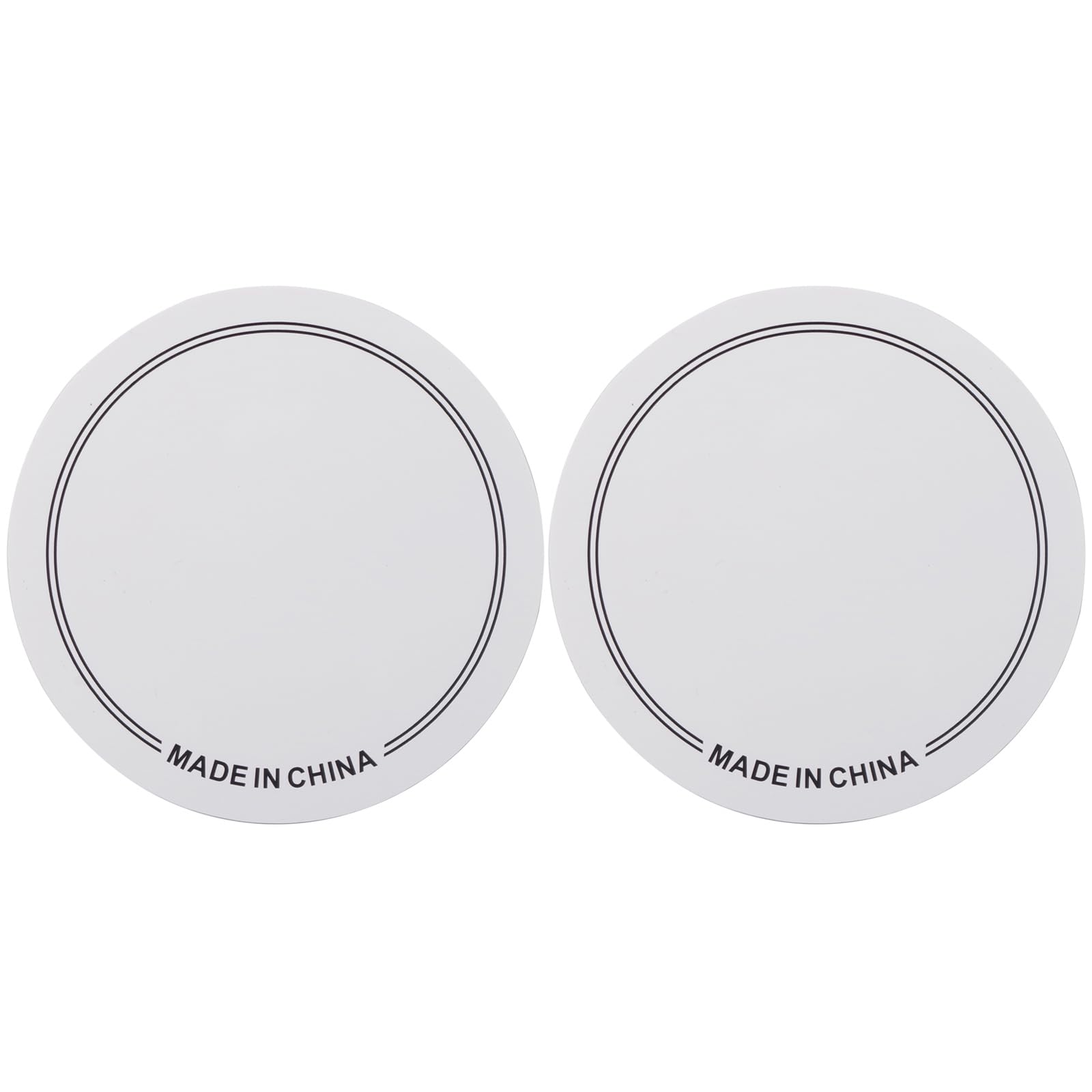 Hattba 2pcs Pedal Drum Patches Skin Replacement Self-Adhesive Drumhead Patchs Protector for Bass Durm Parts