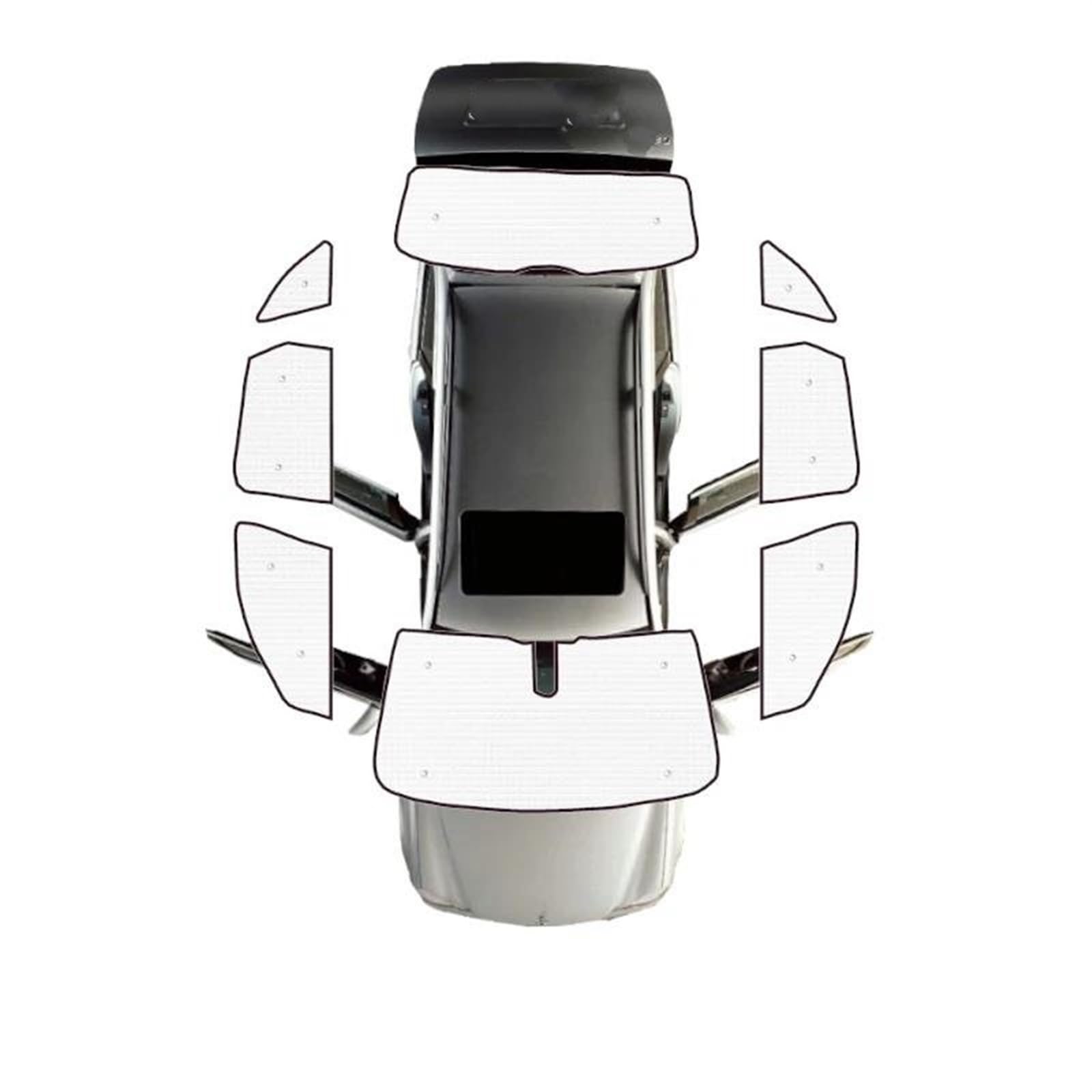 Pare-soleil Audi Q5 sur mesure, protection premium intégrale - 6