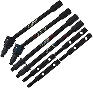 GPM for AXIAL-1/18 UTB18 Capra 4WD Unlimited Trail BUGGY-AXI01002 Medium Carbon Steel Front and Rear axle