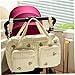 wyjbdwkzs Quilted Diaper Bag Large Capacity Teddy Bear Pattern Cute Duffle Bag Portable & Lightweight for Hospital and Weekender Travel, 18.9x8.7x10.2in Cute Diaper
