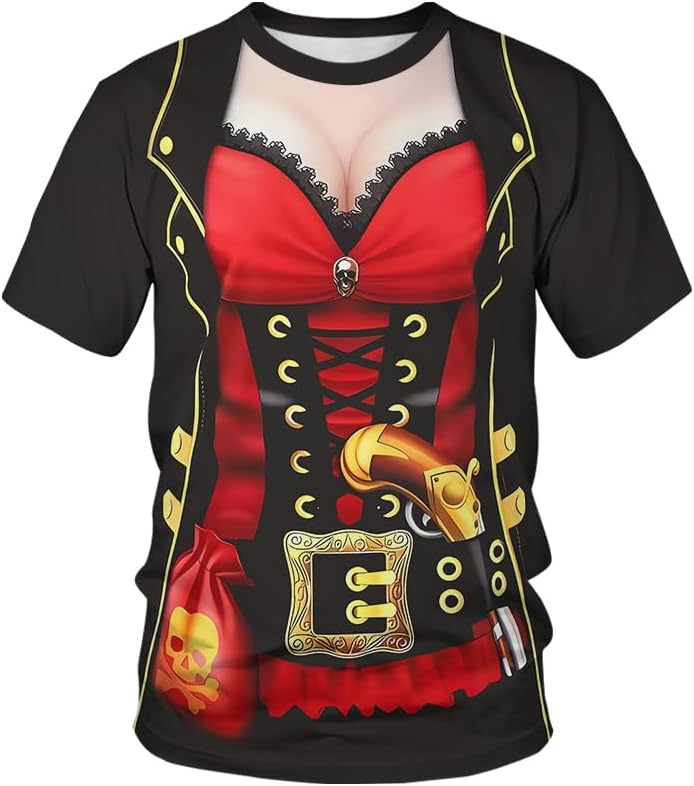 METRONS Men's Rose Tuxedo Shirts Suit Shirt Funny Unisex T-Shirt Novelty Tux Tee Clothing