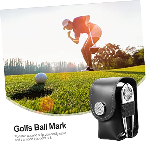 Set accessoires pour golf complet avec balles marqueur et tees - 5