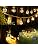 Geemoo Outdoor Solar Fairy Lights with 16 Bulbs, 6.4 m, Weatherproof, Warm White, Vintage Solar Christmas Lighting with Hemp Rope, Oudtoor Decoration for Gardens, Parties, Balconies, Weddings - View 3