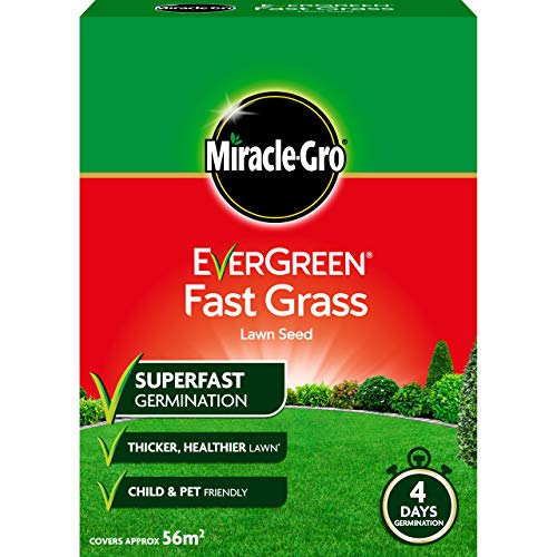 Miracle-Gro EverGreen Fast Grass Lawn Seed 1.6 kg - 56 m2