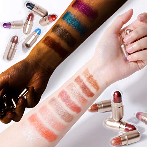 Eguled Capsule Eye Shadow Palette Makeup 12 Color Portable