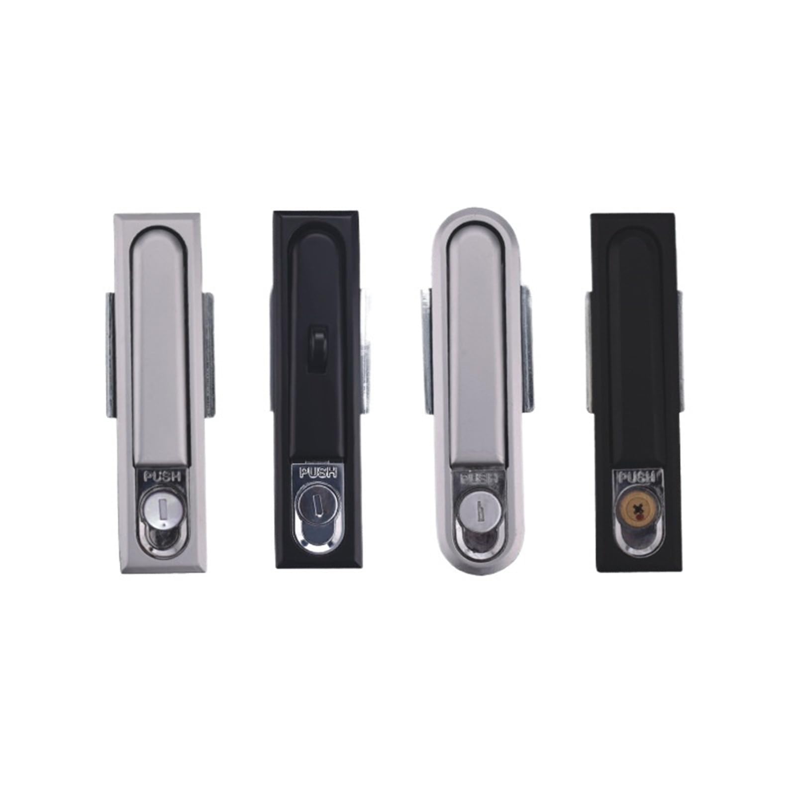 MS818 Electric Cabinet Lock Box Switch Door Plane Stainless Steel Distribution MS490 1Pcs ﻿ ﻿(Ms818-2-2)