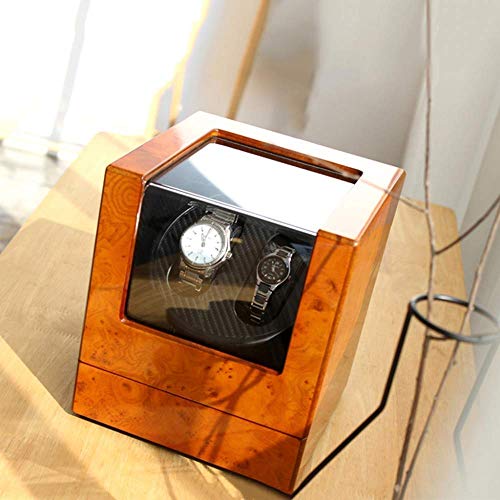 Boîte remontoir automatique double pour montres avec deux modes de puissance
