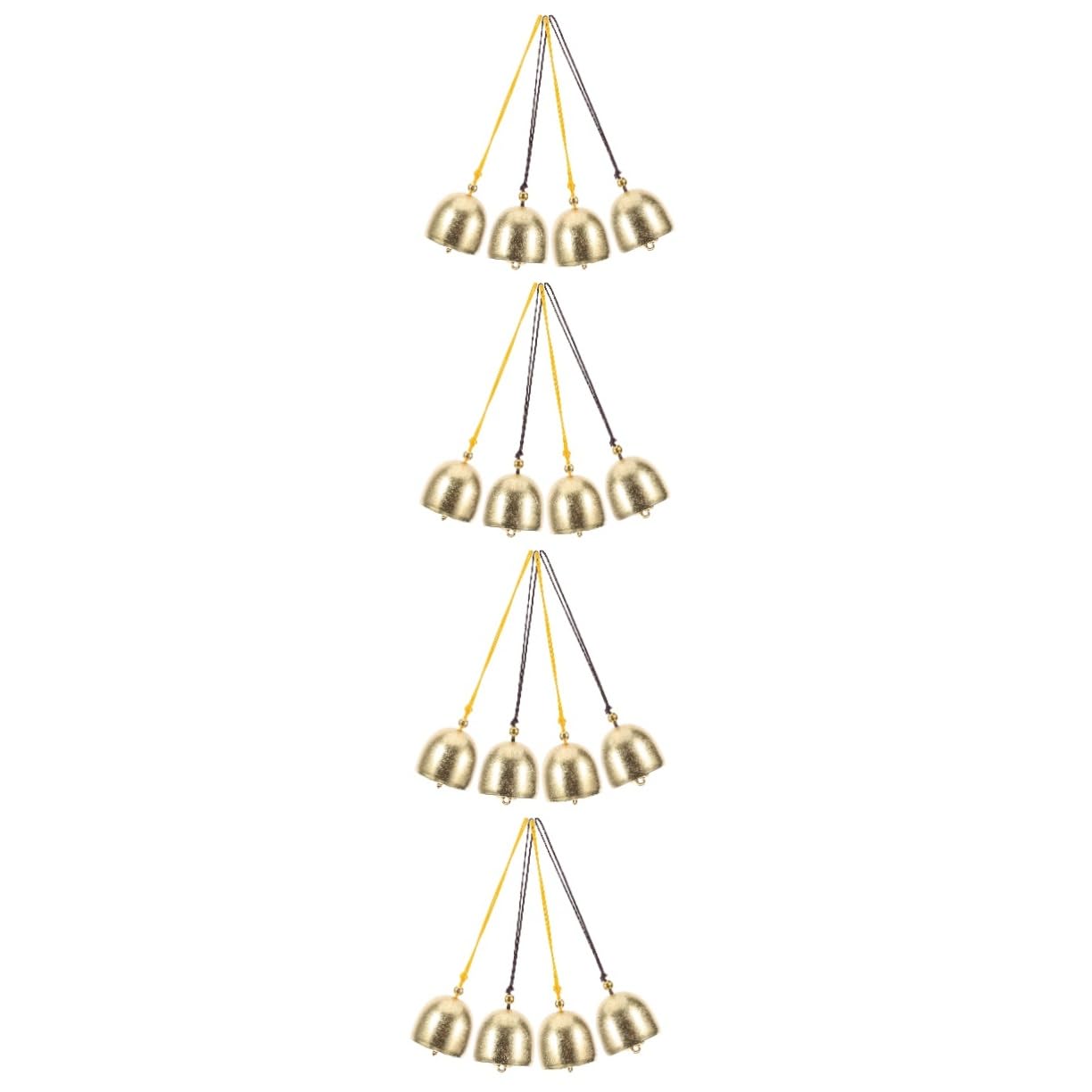 STOBOK 16pezzi Campane di Natale Vintage Metallo di Ciondoli Decorativi per Feste e Decorazioni Natalizie Perfetti per Creazioni Artigianali e Atmosfere Festive