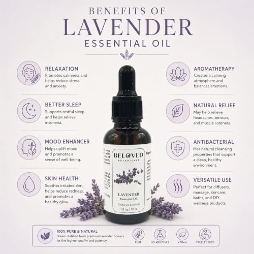 Aceite Esencial de Lavanda 30ml Puro y Natural miniatura 7