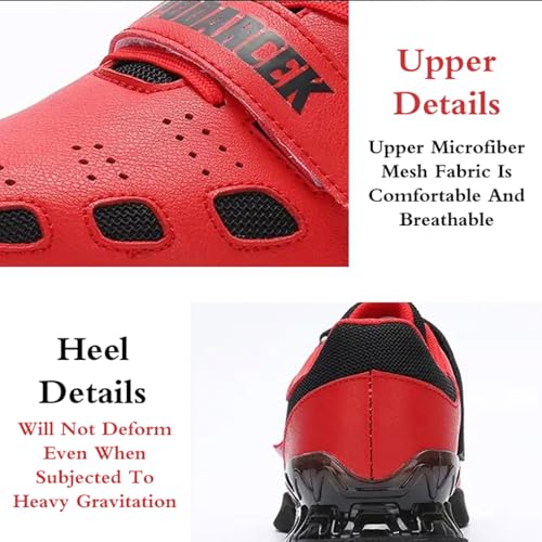 ForceRoute Weightlifting Shoes,Trainers Men,Weightlifting Squat Shoes,Owerlifting Bodybuilding Shoes,Fitness Sport Shoes,Weightlifting Shoes Mens,Comfortable,Unisex,For Powerlifting - Image 4