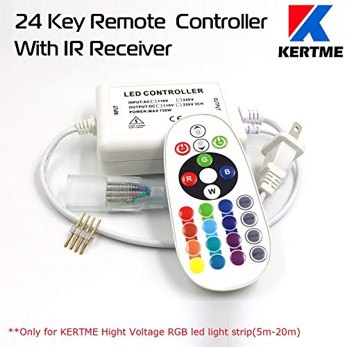 Tira LED Neon RGB Flexible 10m Impermeable con Control miniatura 5