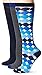Betsey Johnson Women's Ombre Dots Knee-High Socks 3-Pack