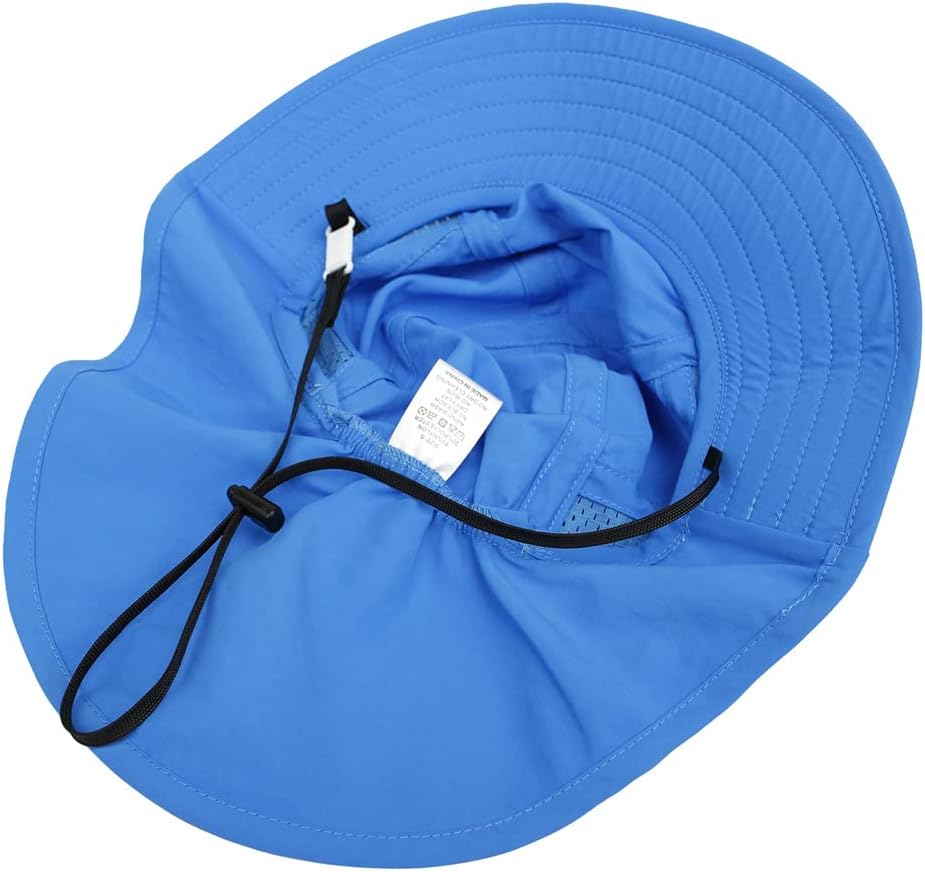 Baby Sun Protection Hat for Infant Toddlers Boys Girls UPF 50+ Sunhat for Outdoor Beach Swim - Image 7
