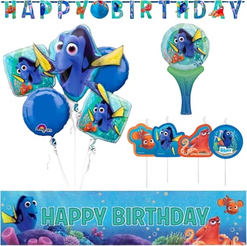 Kit anniversaire Le Monde de Dory pour des souvenirs d'enfance magiques