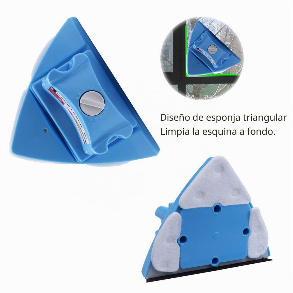 Limpiador magnético de ventanas para doble acristalamiento (grosor del cristal 4-24 mm)