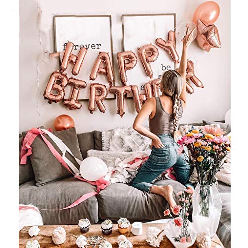 Ballon voor de 27e verjaardag decoratie vrouw roségouden folieballon 27 jaar verjaardag decoratie vrouwen Happy Birthday… - Image 6