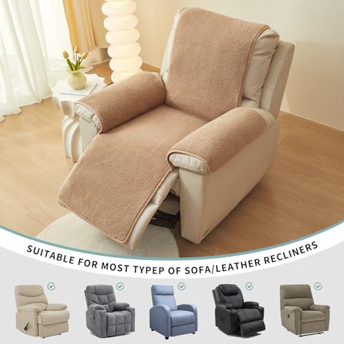 Funda para silla reclinable antideslizante y protector de muebles 7
