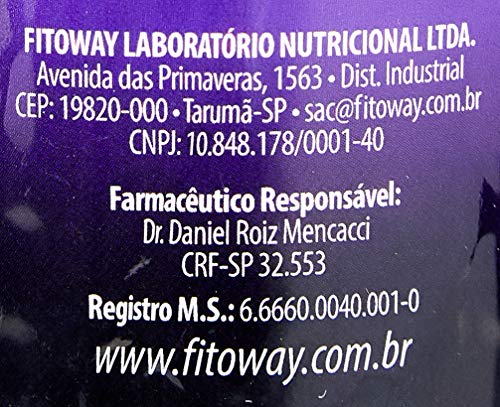 Óleo De Chia Fitoway 500mg - 60 Cáps, Fitoway