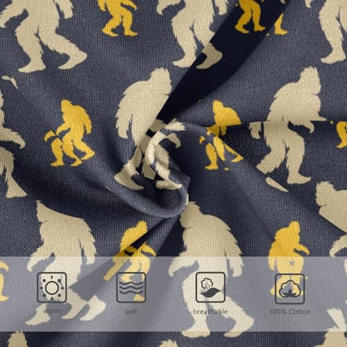 Boys' Exclusive Briefs Toddler Underwear 95% Combed Cotton Boxerbriefs 2T Bigfoot Silhouette Pattern 603