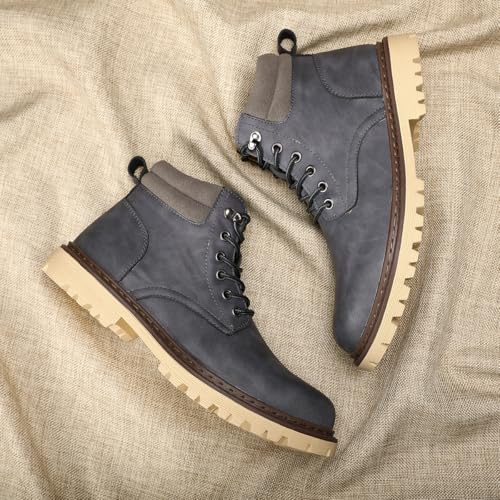 Image of Shaire Men's Leather Chukka Boots | Lace-Up Ankle Boots for Men | Casual Comfort Boots