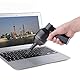 OFKPO Tragbarer Mini USB Tastatur Staubsauger für Tastatur/Sofa/Auto(Schwarz)