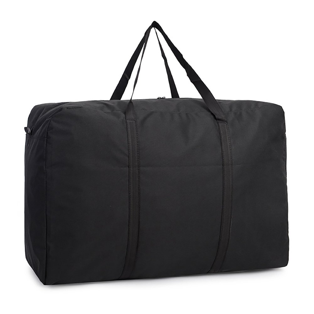Ibluelover Black Handy Storage Bags Waterproof Heavy Duty 600D Oxford Sturdy Jumbo Storage Bags Extra Large Capacity Strong Organizer Bags For Moving Home Blankets Duvet Bedding Pillows Or Clothes