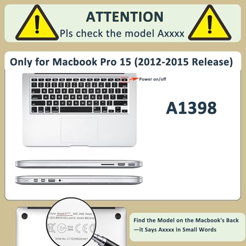 Funda MacBook Pro 15 A1398 carcasa rígida Retina 2013 2014 2015 Flor Rosa 3