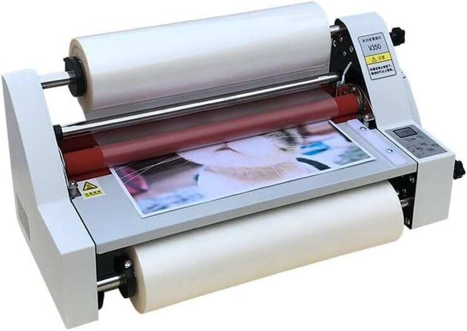 Document laminator, Digital Automatic Temperature Control, Suitable for Business Office School, Helps to Preserve Important documents and Precious Photos