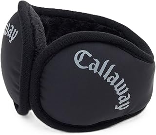 Callaway(キャロウェイ) イヤーウォーマー耳当て ロゴデザイン サイズ調整可 折りたためる スポーティ 防寒 ゴルフ C25298103メンズ