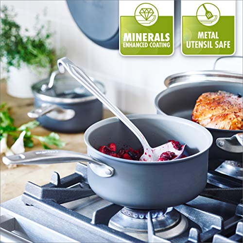 GreenPan Chatham Cookware 15 piece Grey 2020