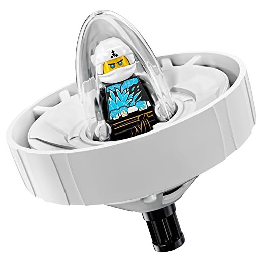 LEGO Ninjago 70636 – Spinjitzu-mästare Zane, coola barnleksaker