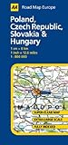 Poland, Czech Republic, Slovakia and Hungary (AA Road Map Europe)