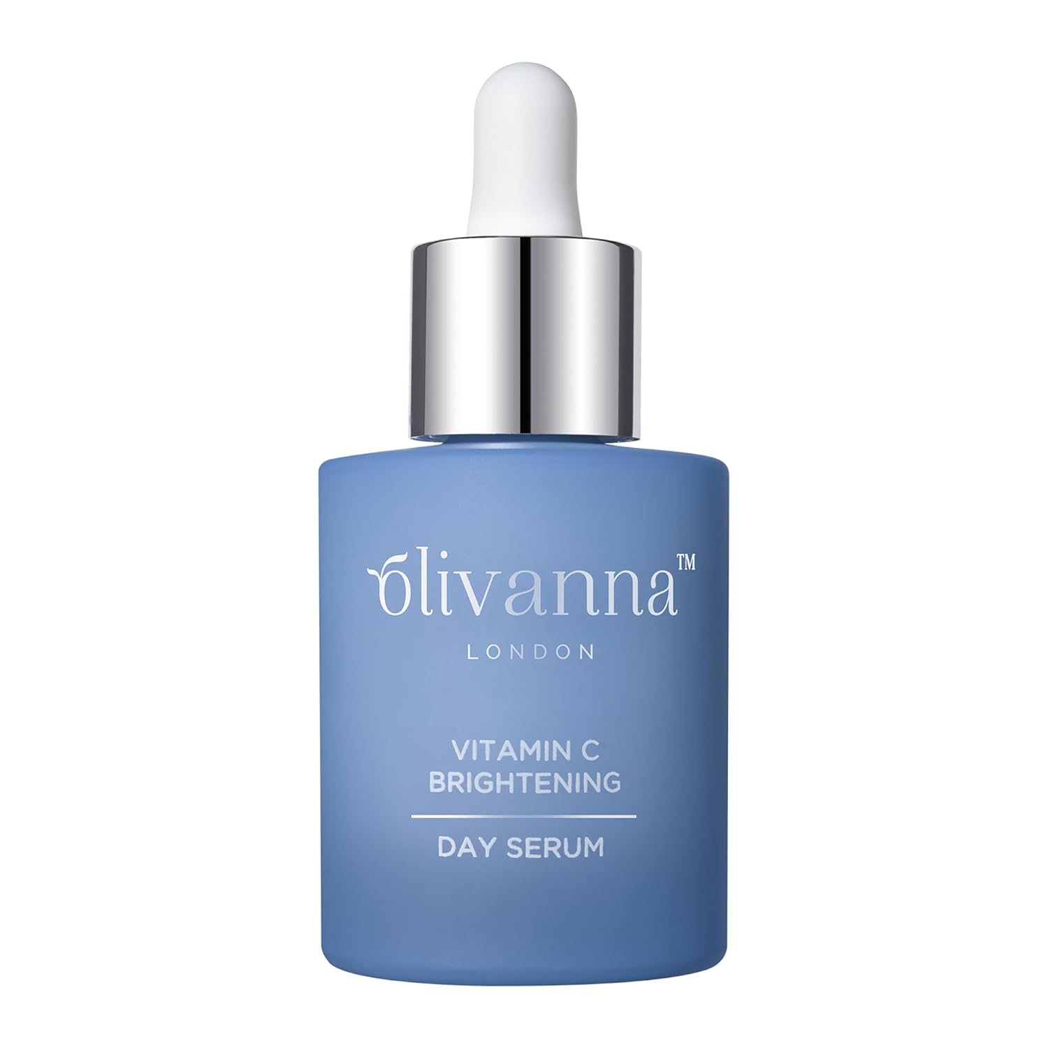 Vitamin C Brightening Day Serum - Face Serum with Hyaluronic Acid, Squalene, and Cornflower - Enhances Skin Suppleness - 1 oz