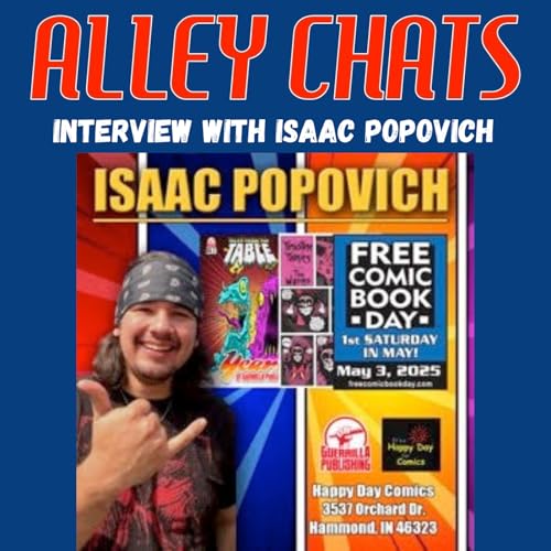 Page de couverture de Isaac Popovich | Comic Artist/Writer