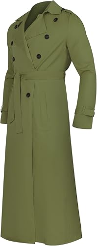 Miniatura 2 de Abrigos para hombre y ropa de abrigo de invierno con solapa de un solo pecho Color sólido Abrigo de manga larga Cardigan Abrigo largo de felpa