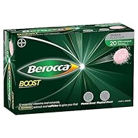Berocca Boost with Guarana 20 Effervescent Tablets