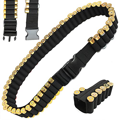Shotgun Shell Bandolier Holder from 12 to 20 Gauge - Adjustable 62.9