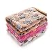 Luciphia Dog Blanket 3 Pack, Soft Cozy Fleece Throw for Puppy Cat,23