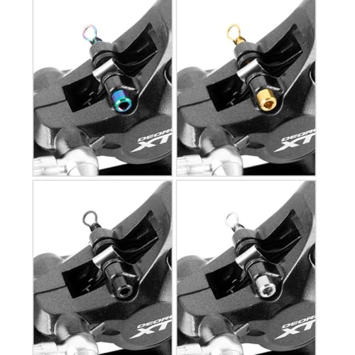 HOUSON Fahrrad Bremssattel Schraube, Fahrrad Befestigungsbolzen Scheibenbremsbolzen Befestigungs Schraub für Mountainbike Radfahren Bremsbolzen Zubehör