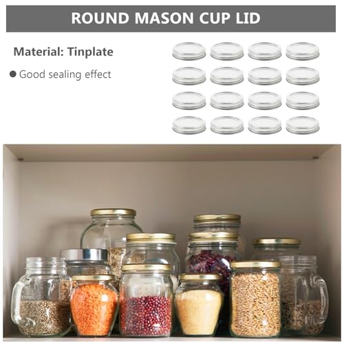 Couvercles métalliques pour bocaux de conserve standard Alipis résistants