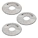 uxcell 3pcs 40mm Dia 1mm Thickness 72 Teeth HSS Slitting Saw Cutter Cutting Tool