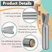 7 Degree Router Bit 17/32-Inch (43776PC), Compatible with 4200 Series of Porter Cable Dovetail Jigs, Carbide-Tipped, Dovetail