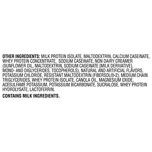 Muscle Milk Pro Series Protein Powder Supplement, Intense Vanilla, 2.54 Pound, 14 Servings, 50G Protein, 3G Sugar, 20 Vitamins & Minerals, Nsf Certified For Sport, Workout Recovery, Packaging May Vary #TOP7