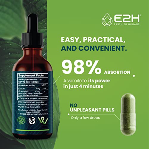 E2H Earth To Humans E2H Chlorophyll Liquid Drops thumb #3