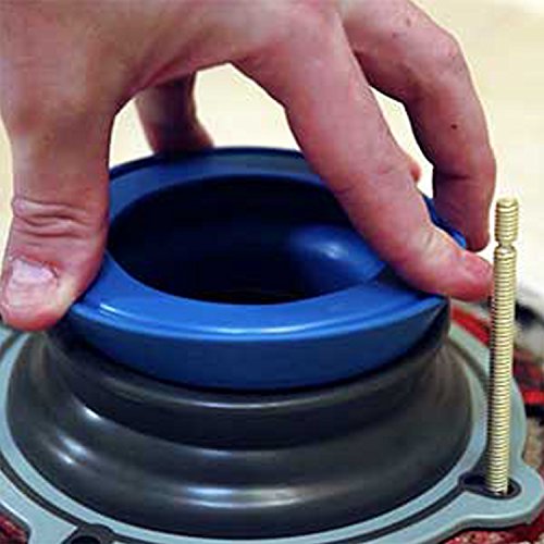 NEXT BY DANCO Anel de cera de vaso sanitário com vedação perfeita | Vedação de vaso sanitário sem ce