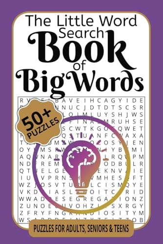 The Little Word Search Book Of Big Words: Big Vocabulary. Bold Thinking. Perfectly Pocket-Sized.