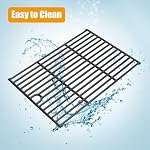Partie de remplacement des grils pour Nexgrill 4 Brûleur 720-0830H 720-0670A 720-0783E 5 Brûleur 720-0888N,17" Grille de cuisson en fonte pour le charbon de bois 463241113,Kenmore 41516106210 Grill à gaz,paquet de 2